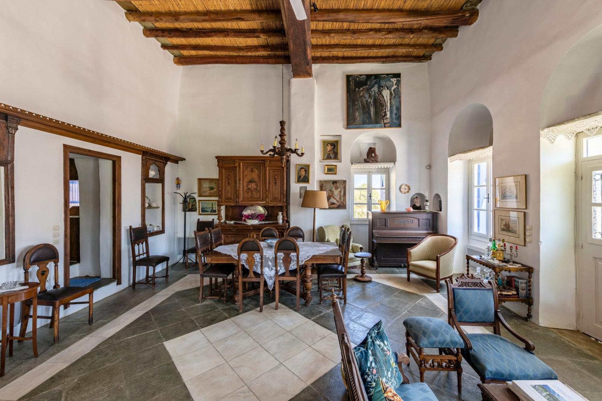 Khónias Anezas Mansion Stone-Built Traditional Villa מראה חיצוני תמונה