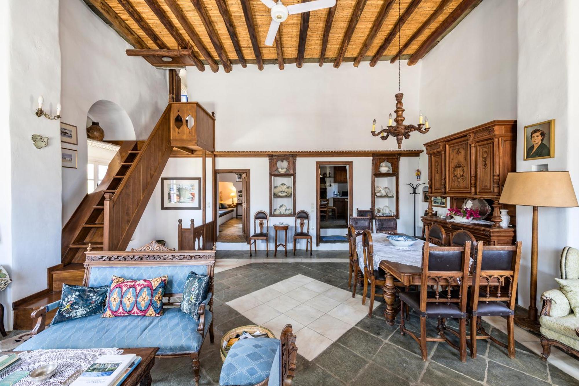 Khónias Anezas Mansion Stone-Built Traditional Villa מראה חיצוני תמונה