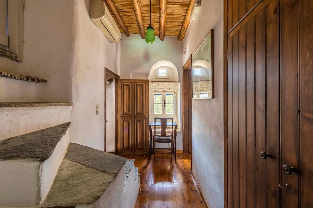 Khónias Anezas Mansion Stone-Built Traditional Villa מראה חיצוני תמונה