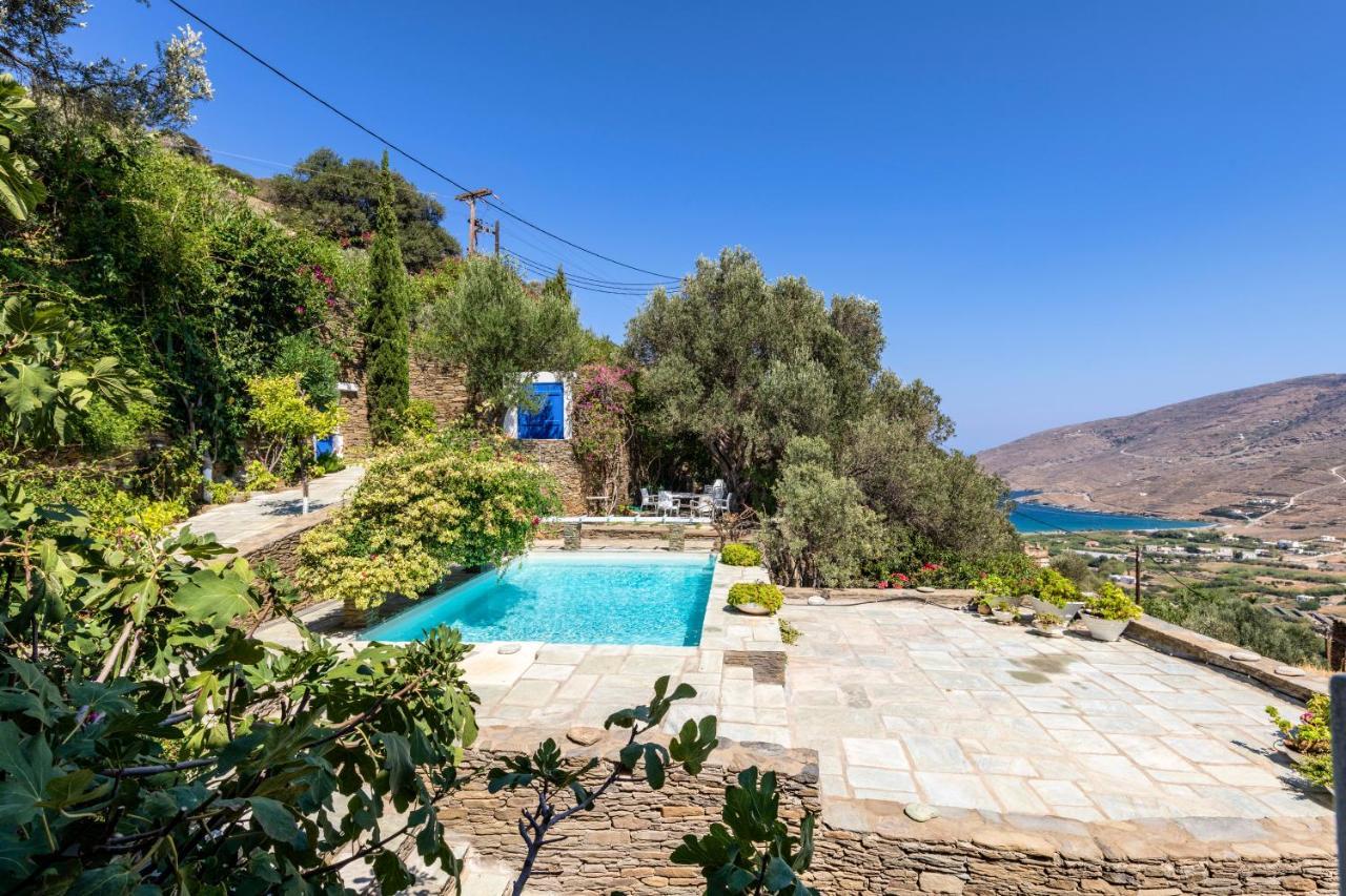 Khónias Anezas Mansion Stone-Built Traditional Villa מראה חיצוני תמונה