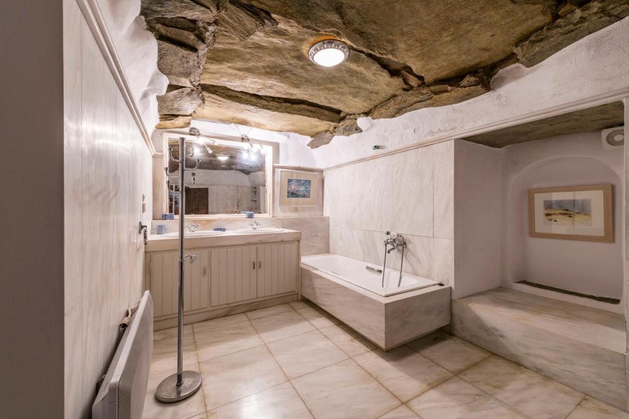 Khónias Anezas Mansion Stone-Built Traditional Villa מראה חיצוני תמונה