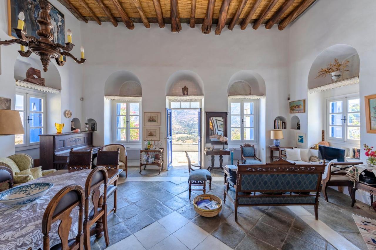 Khónias Anezas Mansion Stone-Built Traditional Villa מראה חיצוני תמונה