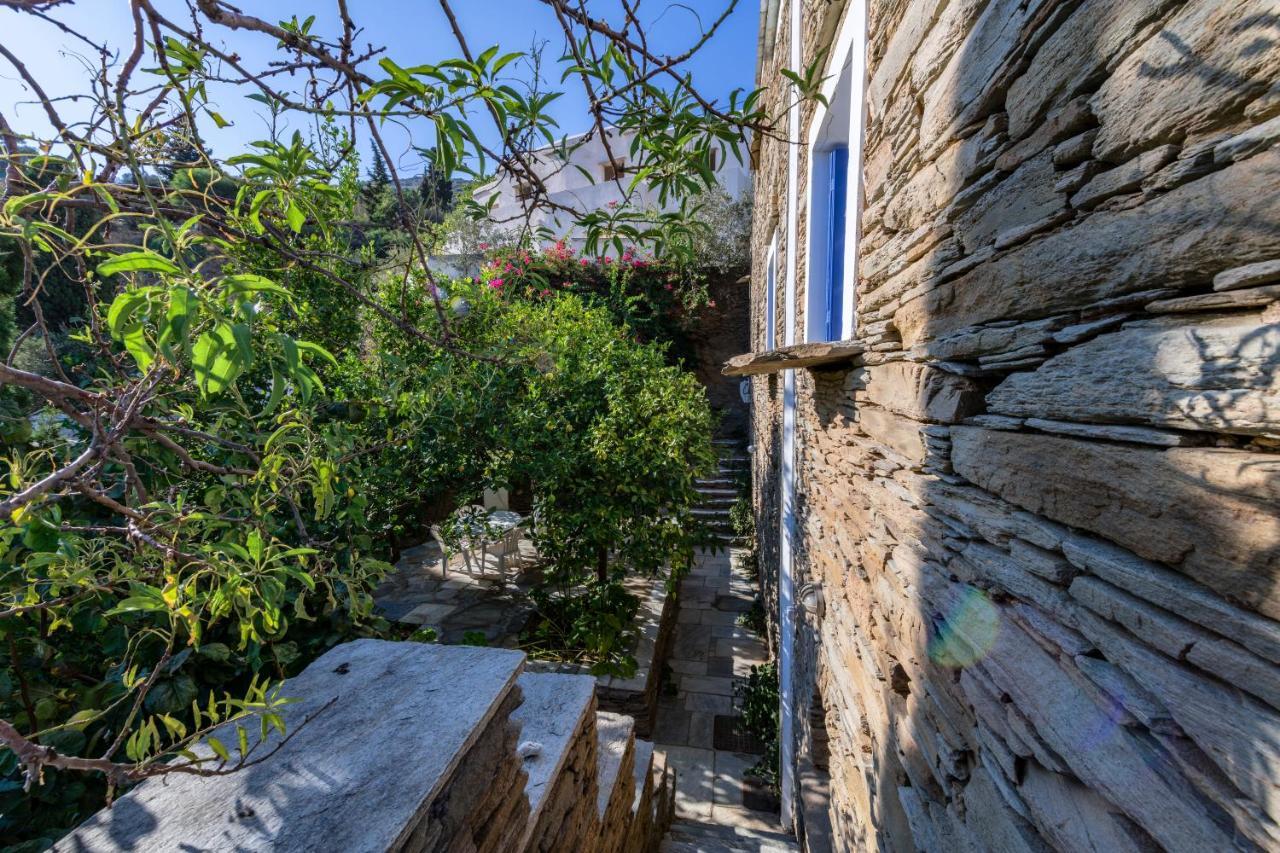 Khónias Anezas Mansion Stone-Built Traditional Villa מראה חיצוני תמונה