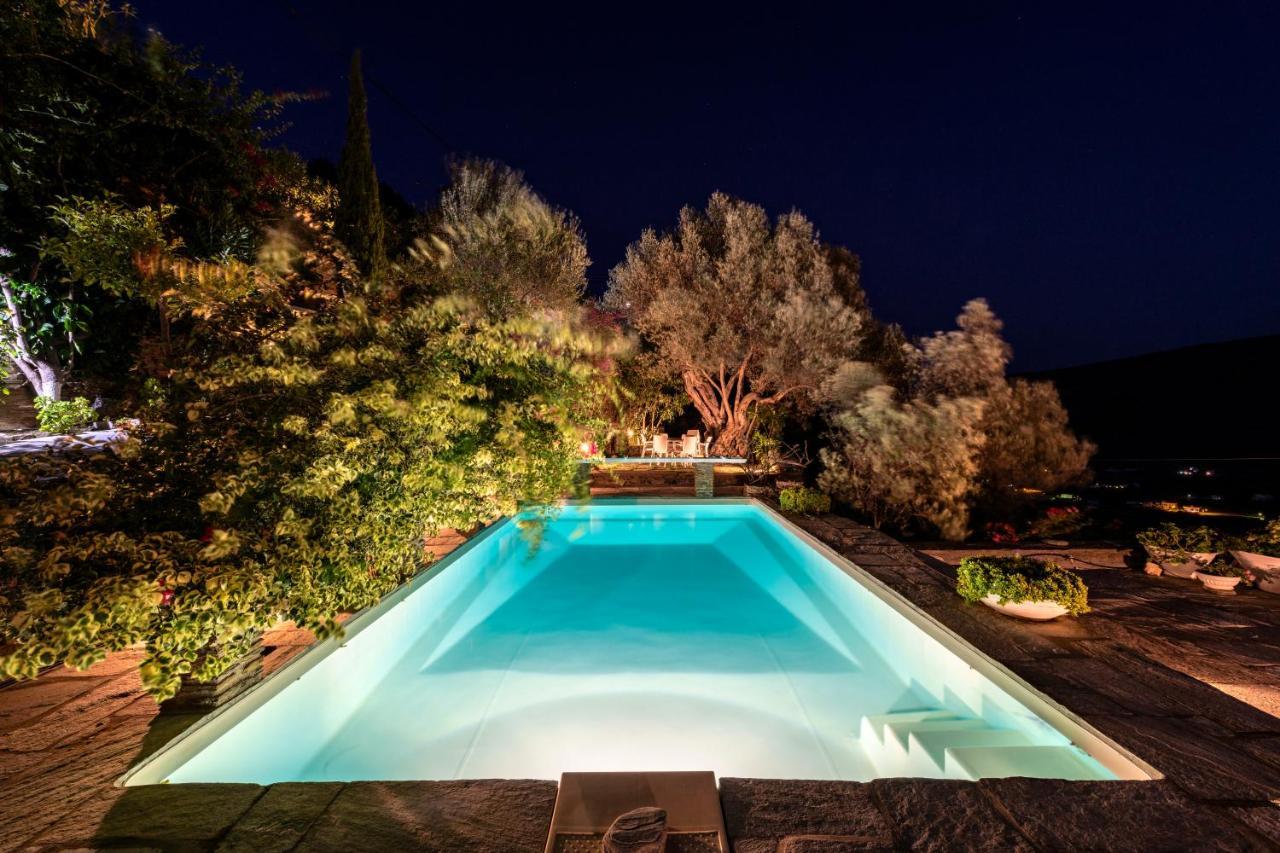 Khónias Anezas Mansion Stone-Built Traditional Villa מראה חיצוני תמונה