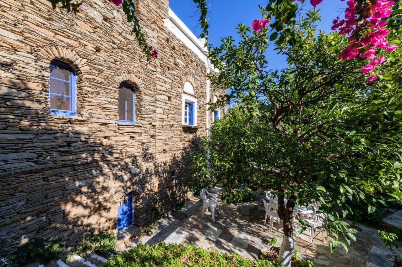 Khónias Anezas Mansion Stone-Built Traditional Villa מראה חיצוני תמונה