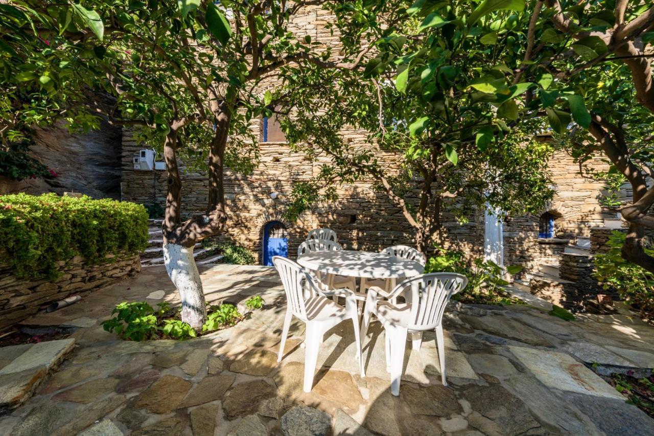 Khónias Anezas Mansion Stone-Built Traditional Villa מראה חיצוני תמונה